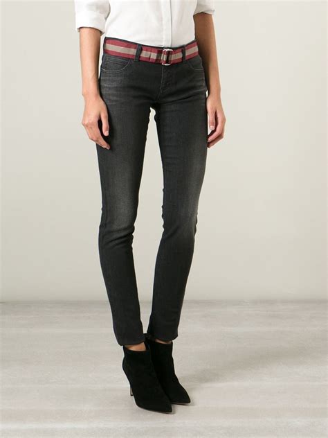 gucci pant women|gucci jeans women's.